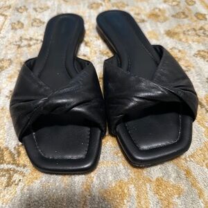 Reformation Slide Sandals